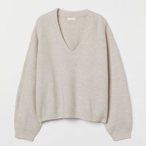 NWOT Knit V-Neck Sweater